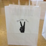 bag with black lives matter art