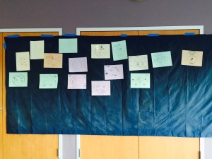 Wall of circles