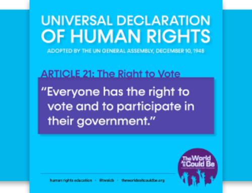 Teaching Guide on the Right to Vote and Participate in One’s Government